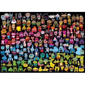 Puzzle Heye Scribble, Regenbogen 1000 Teile Heye - 2