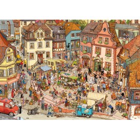 Puzzle Heye 1000 Teile Markt Heye - 1