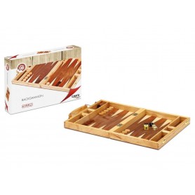 Backgammon Aktentasche aus Holz - Cayro