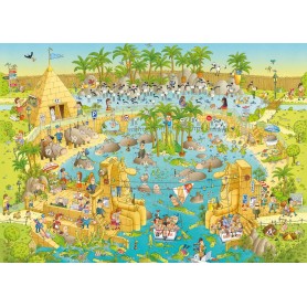 Puzzle Heye 1000-teiligen Nil-Habitat Heye - 1
