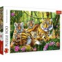 Puzzle Trefl Tiger Familie von 500 teile - Puzzles Trefl