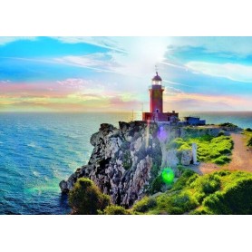Puzzle Trefl Der Melagavi Leuchtturm, Griechenland 1000 Teile Puzzles Trefl - 1