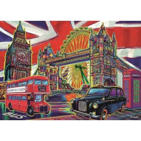 Puzzle Trefl London Farben 1000 Teile Puzzles Trefl - 1