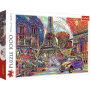 Puzzle Trefl Die Farben von Paris von 1000 teile - Puzzles Trefl