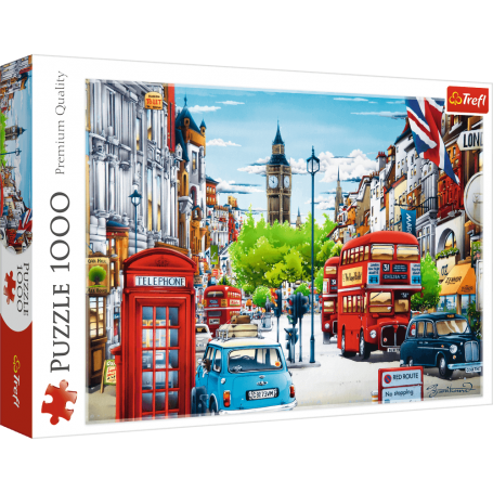 Puzzle Trefl 1000 teile London Street - Puzzles Trefl