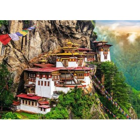 Puzzle Trefl Das Tigernest, Bhutan 2000 Teile Puzzles Trefl - 1