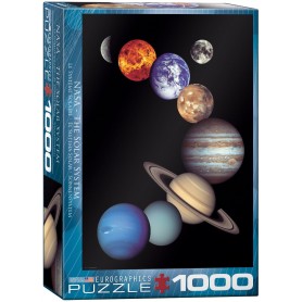 PUZZLE Eurographics NASA Das 1000-teilige Sonnensystem Eurographics - 1