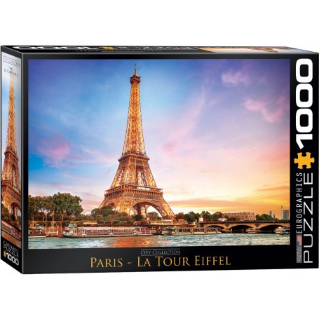 Puzzle Eurographics Paris Der Eiffelturm von 1000 teile - Eurographics