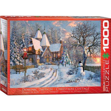 Puzzle Eurographics Christmas Cottage von 1000 teile - Eurographics