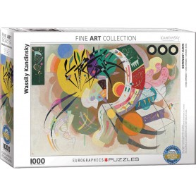 Puzzle Eurographics dominante Kurve von 1000 Teile Eurographics - 1