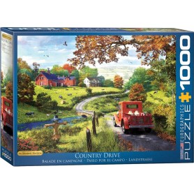 Puzzle Eurographics 1000-teiligen Feldspaziergang Eurographics - 1