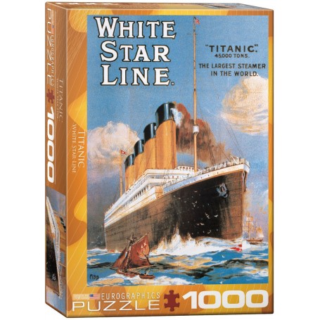 1000 Teile Titanic Puzzle Eurographics - Eurographics
