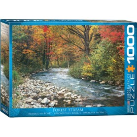 Puzzle Eurographics Arroyo im Wald von 1000 Teile Eurographics - 1