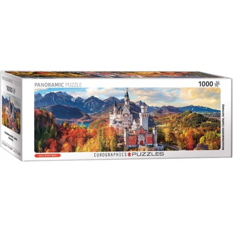 Puzzle Eurographics Panorama Neuschwanstein im Herbst 1000 teile - Eurographics