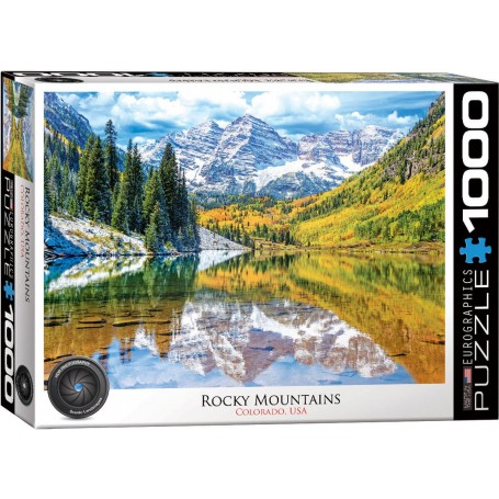 Puzzle Eurographics 1000 teile Rocky Mountains Nationalpark - Eurographics