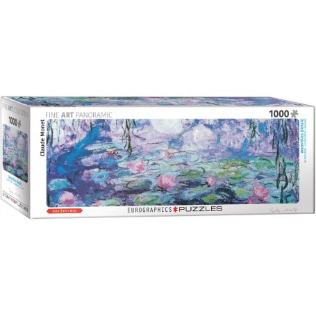 Puzzle Eurographics Seerosen von Claude Monet von 1000 teile - Eurographics