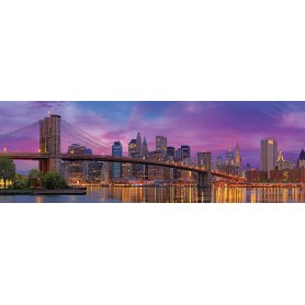 Puzzle Eurographics Panorama Brooklyn Bridge New York 1000 Teile Eurographics - 1
