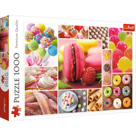 Puzzle Trefl Candy - 1000 Teile Collage Puzzles Trefl - 1