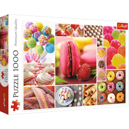 Puzzle Trefl Candy - 1000 teile Collage - Puzzles Trefl