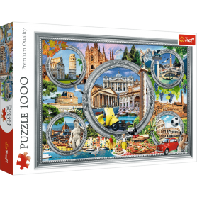 1000 Teile Italienischer Urlaub Trefl Puzzle Puzzles Trefl - 1
