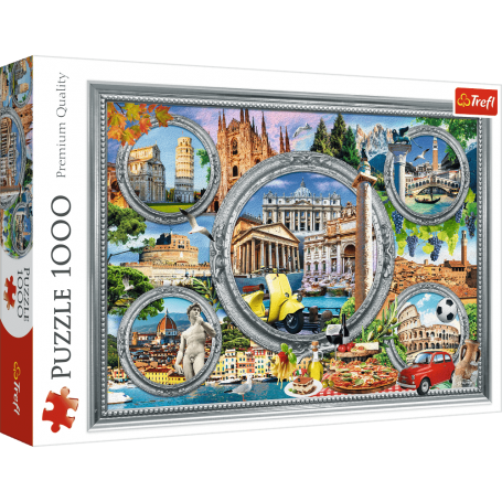 Puzzle Trefl Italienisch Urlaub von 1000 teile - Puzzles Trefl