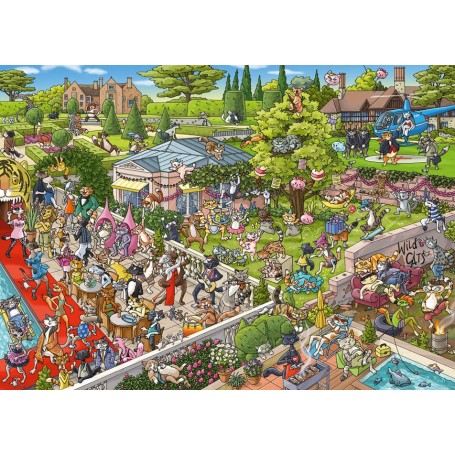 Puzzle Heye Party Cats 1000 teile - Heye
