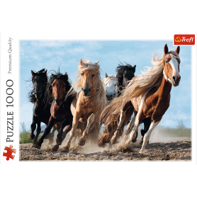 Puzzle Trefl Pferde Galoppieren 1000 Teile Puzzles Trefl - 1