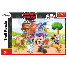 Puzzle Trefl Mickey Mouse der Bauer von 160 Teile Puzzles Trefl - 2