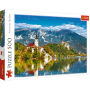 Puzzle Trefl Bled, Slowenien von 500 - Puzzles Trefl