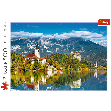 Puzzle Trefl Bled, Slowenien von 500 - Puzzles Trefl