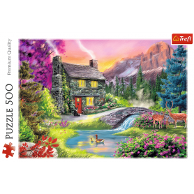 500 Bergidylle Trefl Puzzle Puzzles Trefl - 1