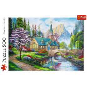 Puzzle Trefl 500 Forest Retreat Puzzles Trefl - 1