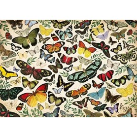 Puzzle Jumbo 1000-Teile Schmetterling Poster Jumbo - 2