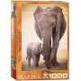 Puzzle Eurographics Elefant und das Baby von 1000 teile - Eurographics