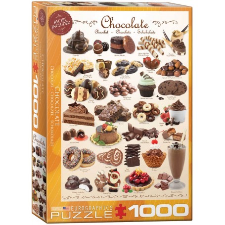 Schokolade Puzzle Eurographics 1000 teile - Eurographics