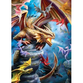 Puzzle Eurographics Dragon Clan von Ann Stokes 1000 Teile Eurographics - 1