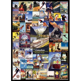 Puzzle Eurographics 1000-teilige Abenteuerbahn Eurographics - 1