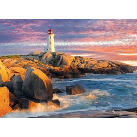 Puzzle Eurographics Peggy Cove Phare Nouvelle-écosse von 1000 Piéces Eurographics - 1