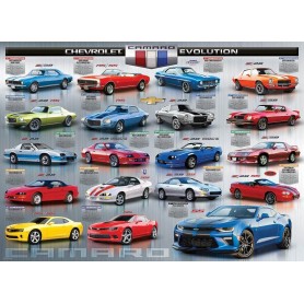 Puzzle Eurographics Chevrolet Camaro Die Evolution von 1000 Teile Eurographics - 1