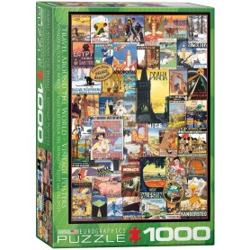 Puzzle Eurographics Reise um die Welt von 1000 Teile Eurographics - 2