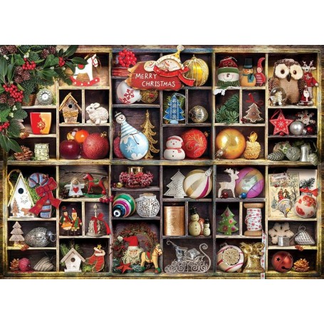 Puzzle Eurographics Weihnachtsschmuck von 1000 teile - Eurographics