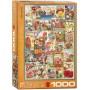 katalog Puzzle Eurographics 1000 teile Blumensamen - Eurographics