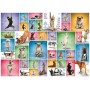 Puzzle Eurographics Yoga Hunde von 1000 teile - Eurographics