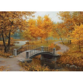 Herbst Eurographics in einem alten 1000-teiligen Park Eurographics - 1