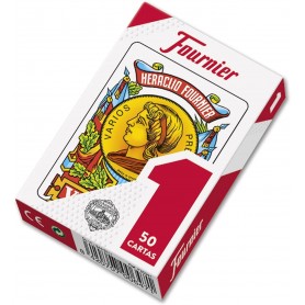 Spanisches Deck Nr. 1 50 Fournier Karten - Zufällige Farben -