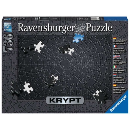 krypt Black Puzzle Ravensburger von 736 teile - Ravensburger