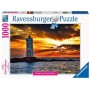 Puzzle Ravensburger Leuchtturm Mangiabarche, Sardinien, 1000 teile - Ravensburger