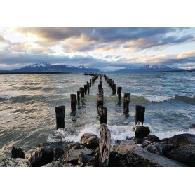 Puzzle Ravensburger Puerto Natales, Chile 1000 Teile Ravensburger - 1