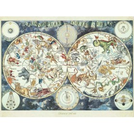 Puzzle Ravensburger Mundi Karte von Bestien von 1500 Teile Ravensburger - 1