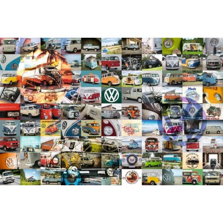 Puzzle Ravensburger 99 Moments VW 3000 teile - Ravensburger